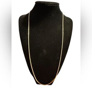 Giani Bernini Sterling Silver Rope Chain 24” Necklace